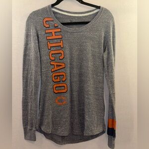 Nike Chicago bears women’s long sleeve tshirt size large football NFL